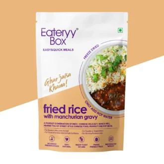 Fried Rice with Manchurian Gravy